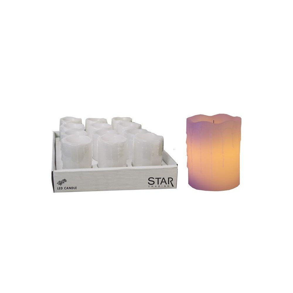 Sada 12 LED svíček Light, výška 10 cm v:696432