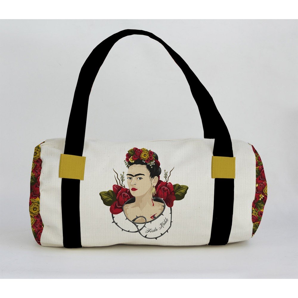 Malá cestovní taška Madre Selva Frida Roses v:1227078