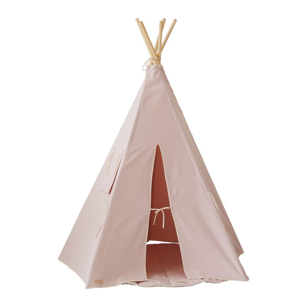 Dětský stan teepee Pink and Beige v:1464544