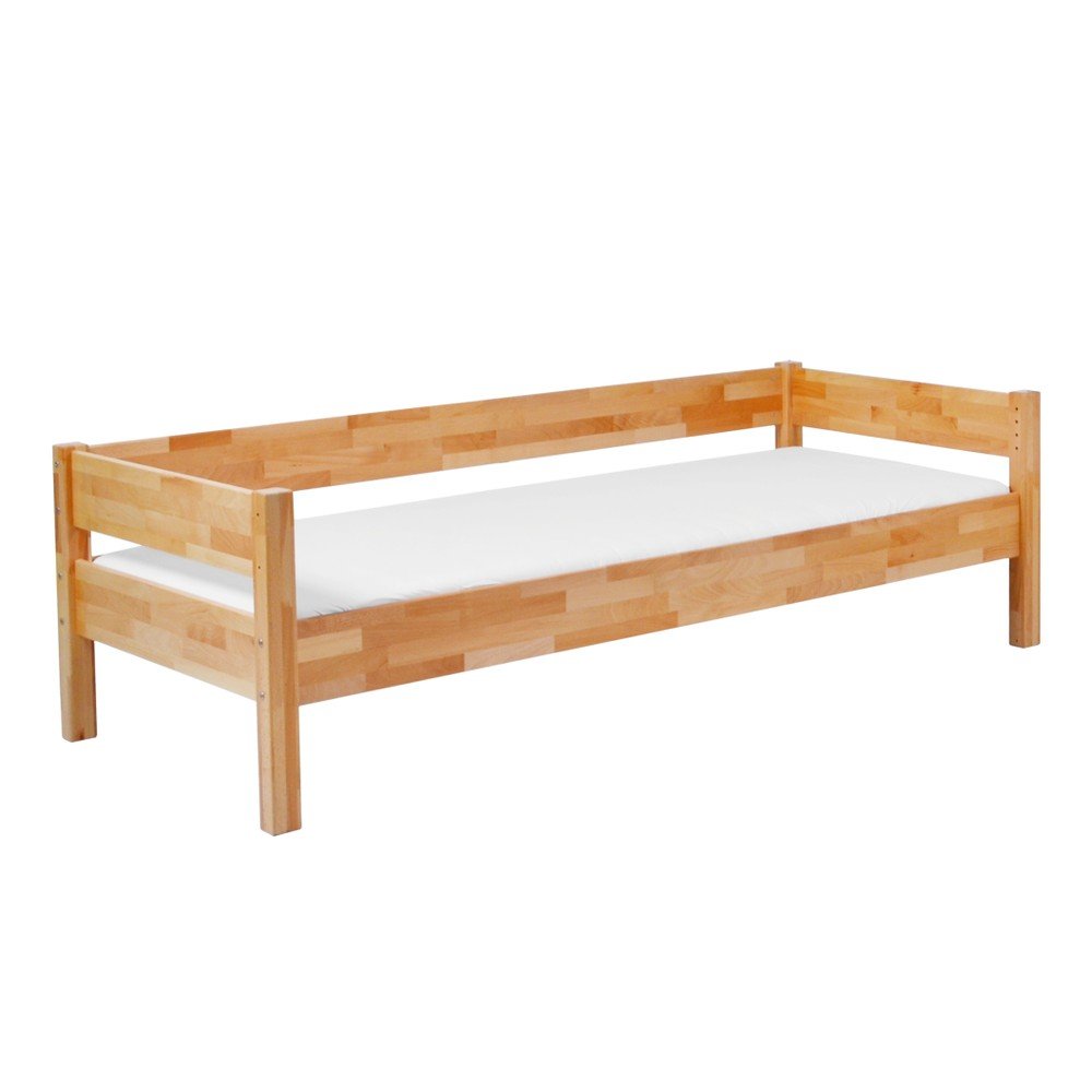 Dětská jednolůžková postel z masivního bukového dřeva Mobi furniture Mia Sofa, 200 x 90 cm v:992200