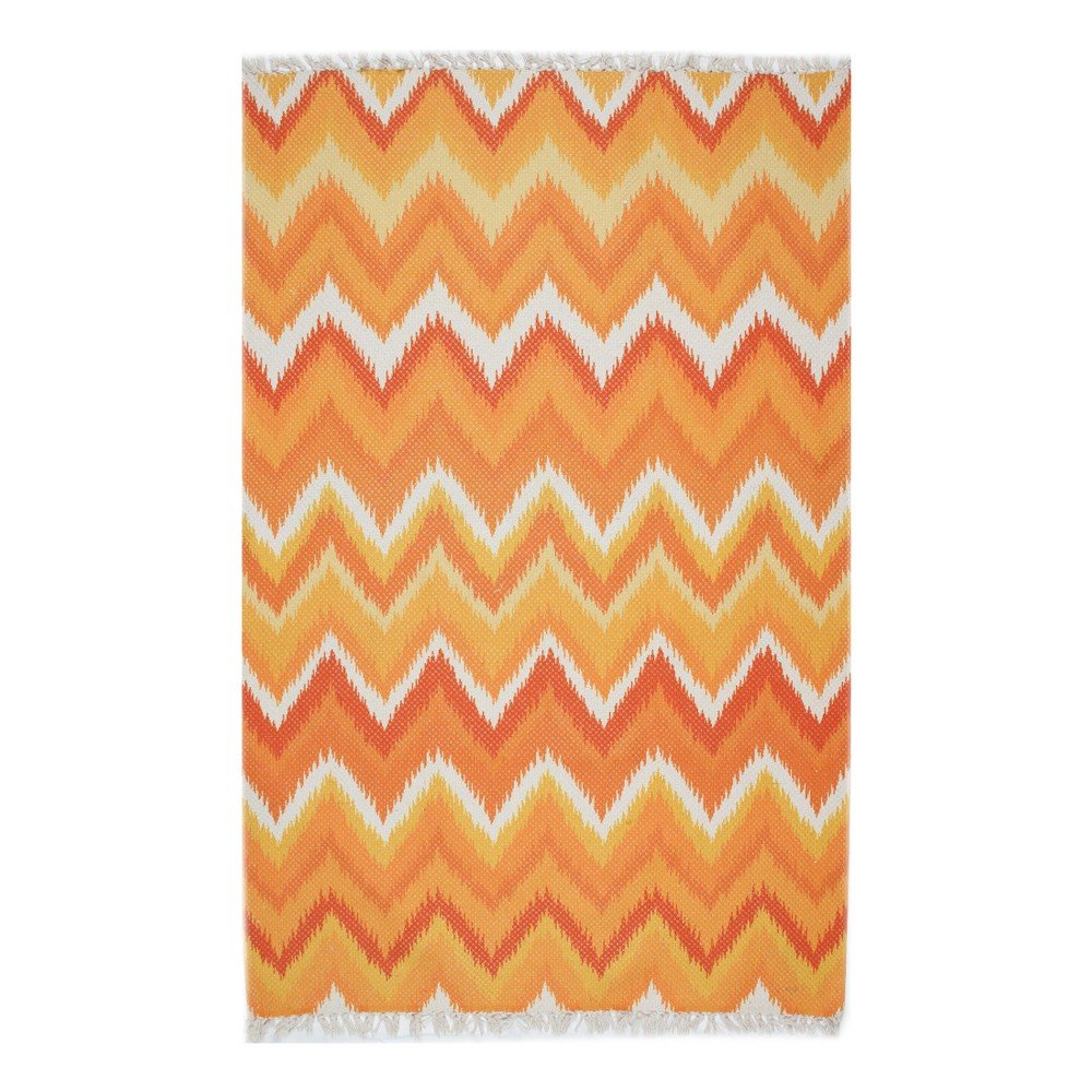 Oranžový koberec Eco Rugs Tribe, 120 x 180 cm v:1065304