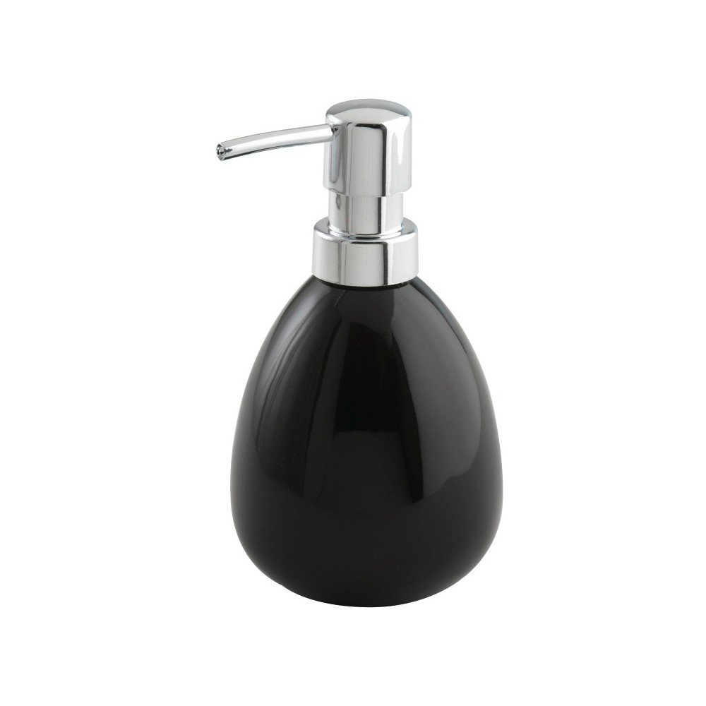Černý keramický dávkovač mýdla Wenko Polaris, 390 ml v:757876