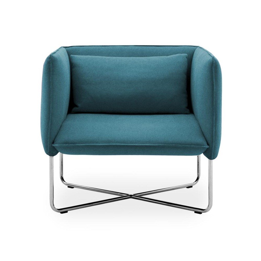 Tyrkysové křeslo Softline Groove v:1373219