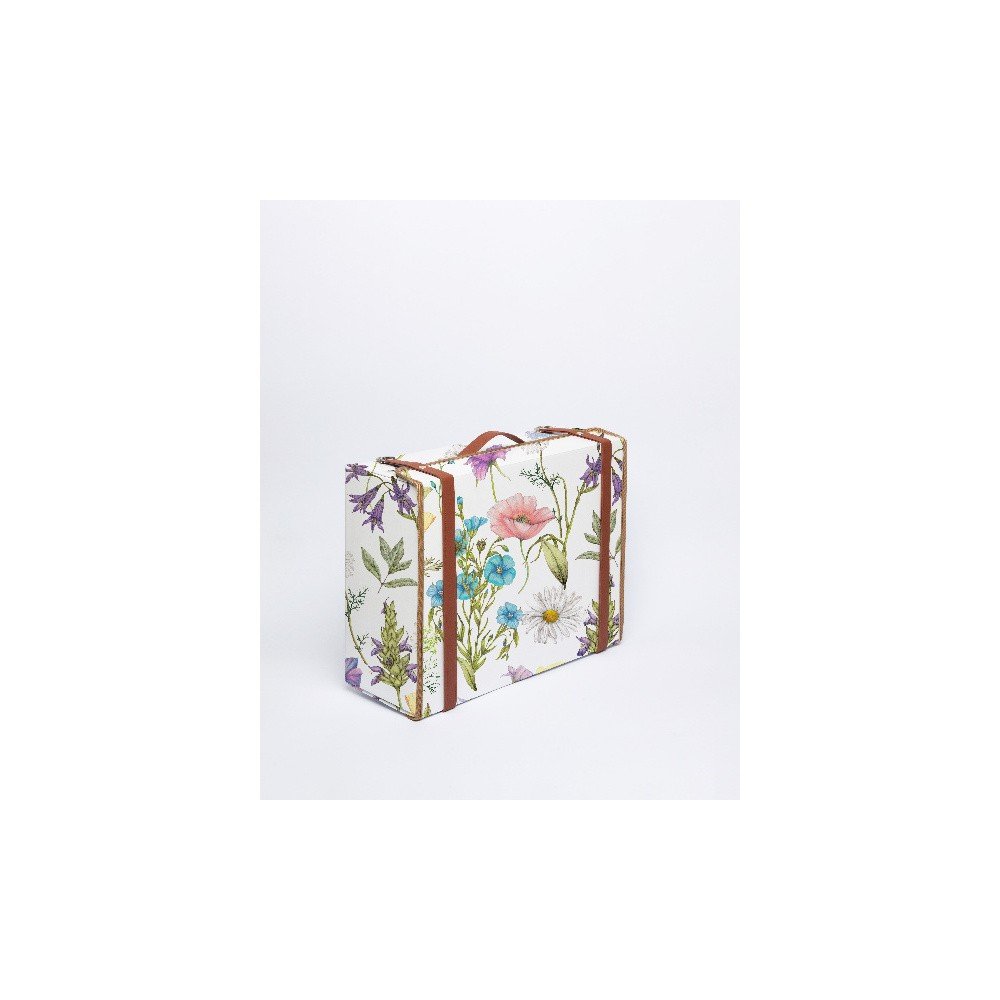 Kufr Surdic Valise Nice Flowers s motivem květin, 31 x 40 cm v:1190200