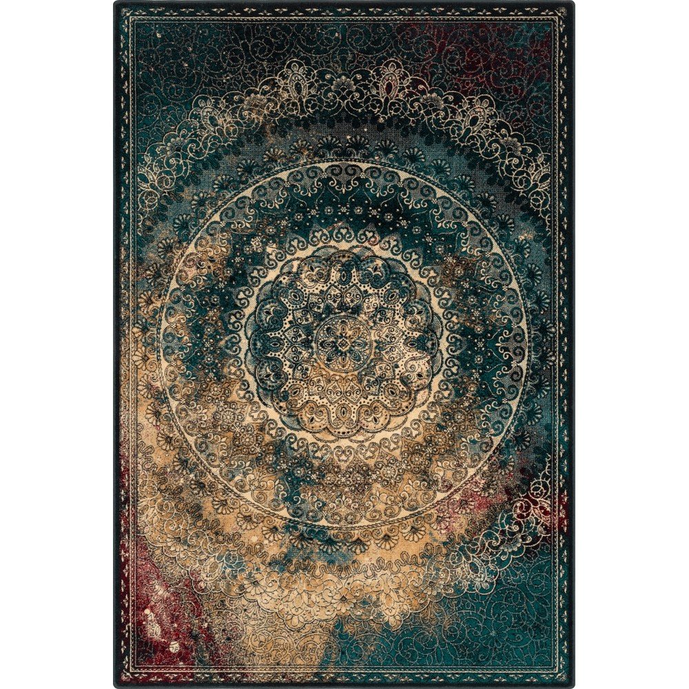 Vlněný koberec v petrolejové barvě 160x240 cm Ann – Agnella v:1584100