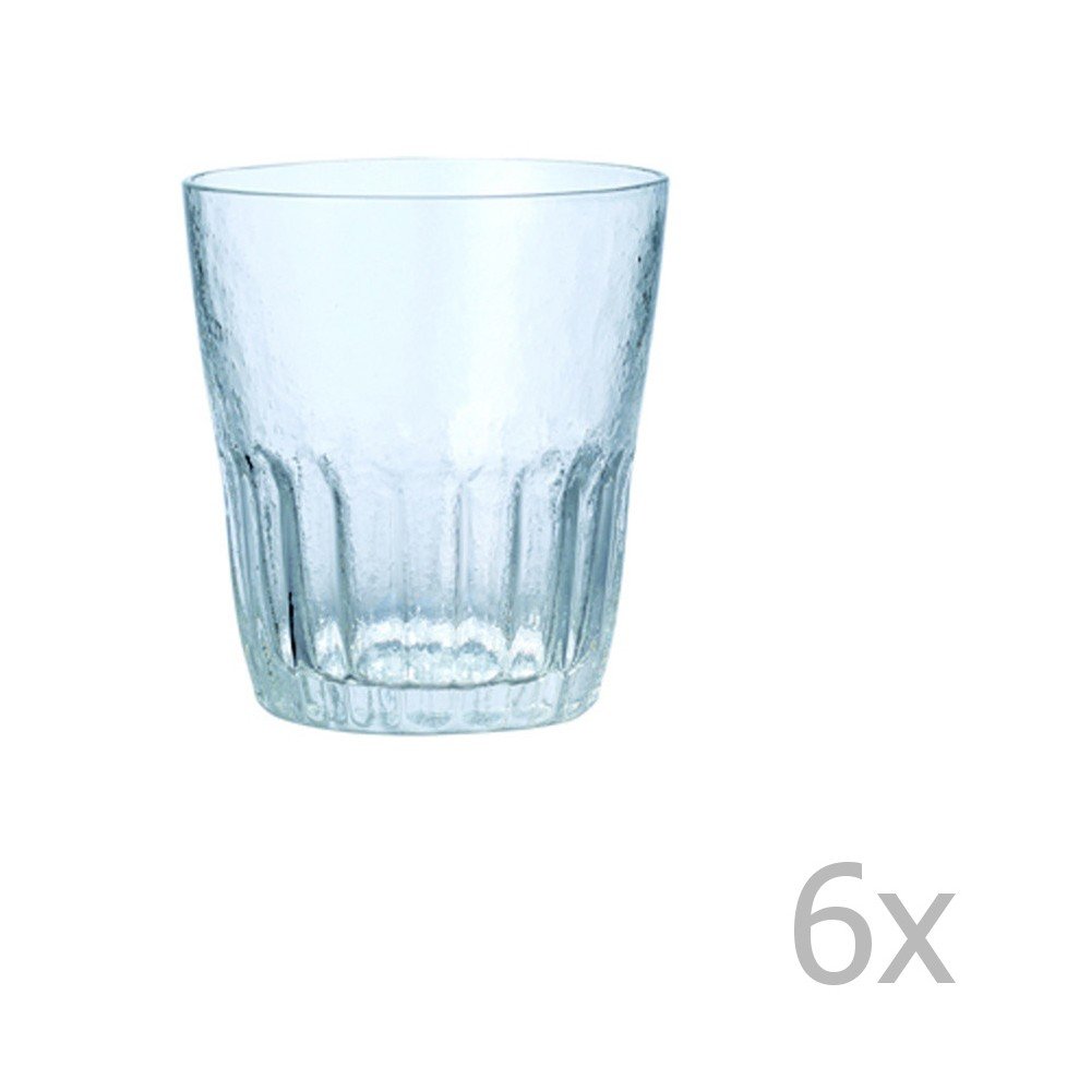 Sada šesti sklenic Kinto DEW Tumbler Clear, 200ml v:693744