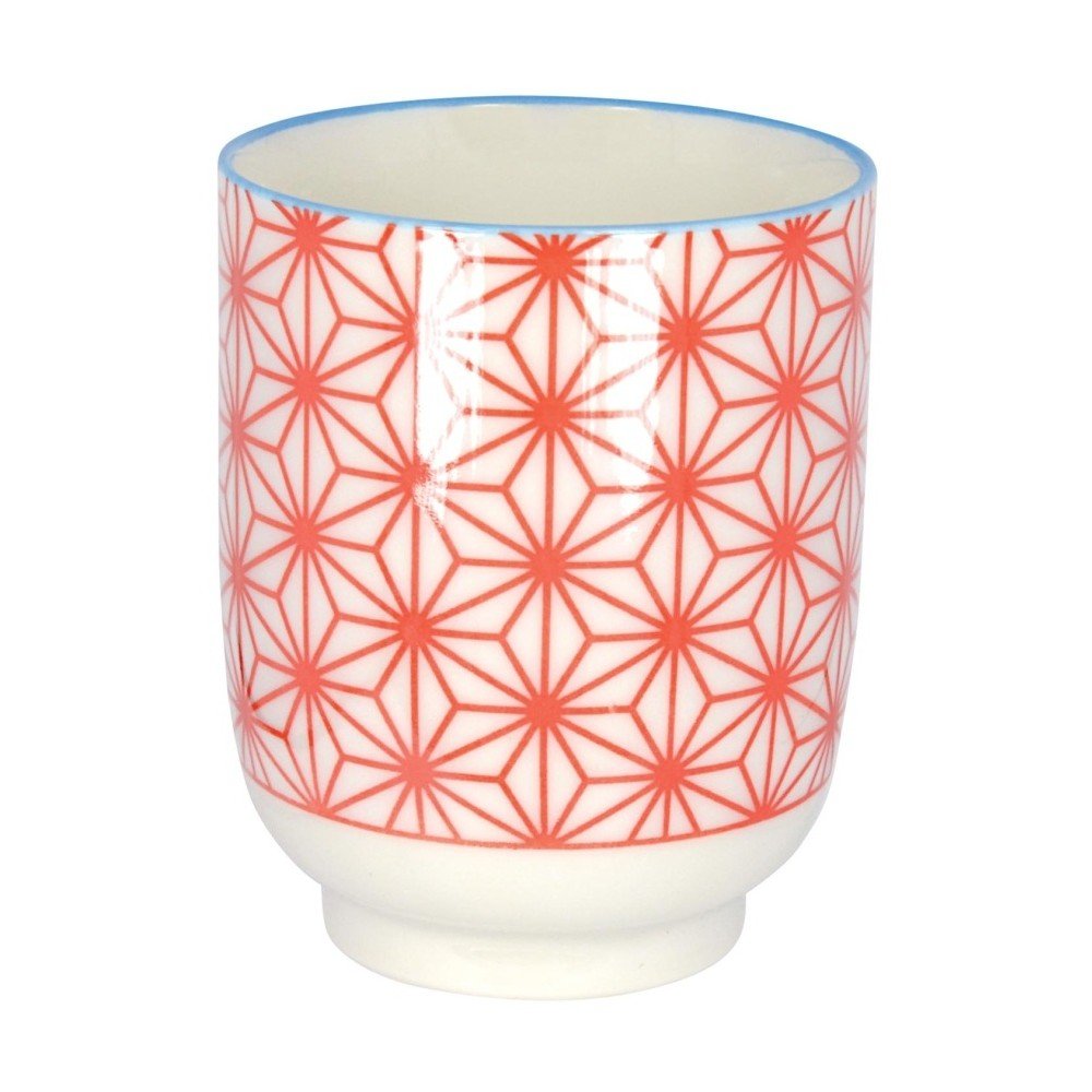 Červený porcelánový hrnek Tokyo Design Studio Star, 180 ml v:788762