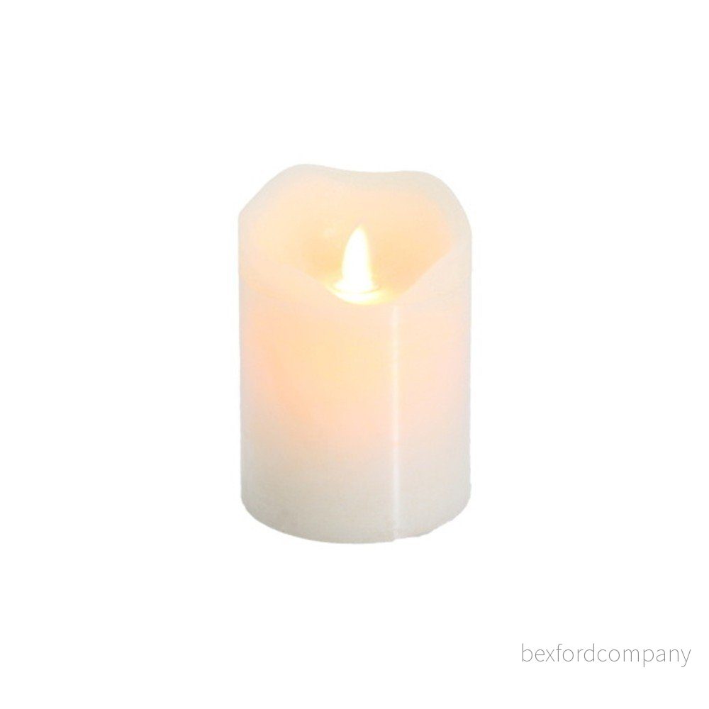 LED svítící dekorace Vorsteen Candle Cream, 11 cm v:722322