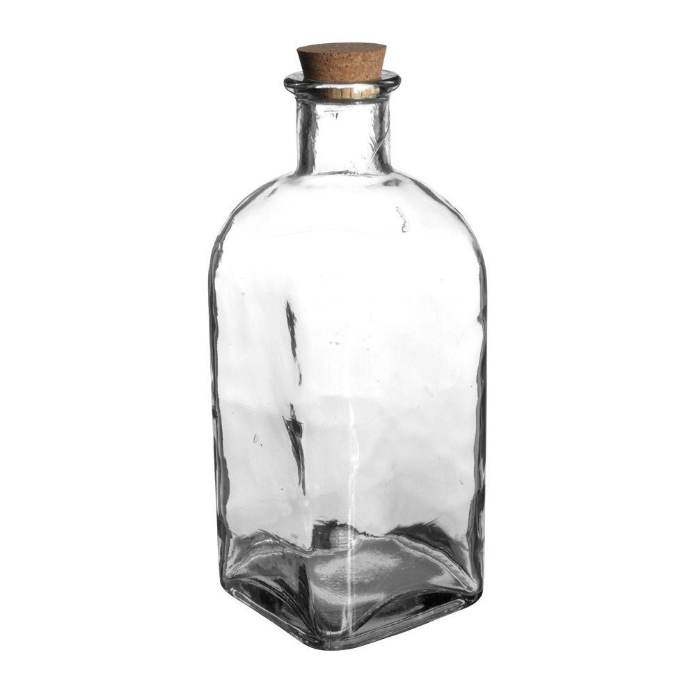Lahev z recyklovaného skla s korkovým uzávěrem Côté Table Calisse, délka 37 cm v:1034176