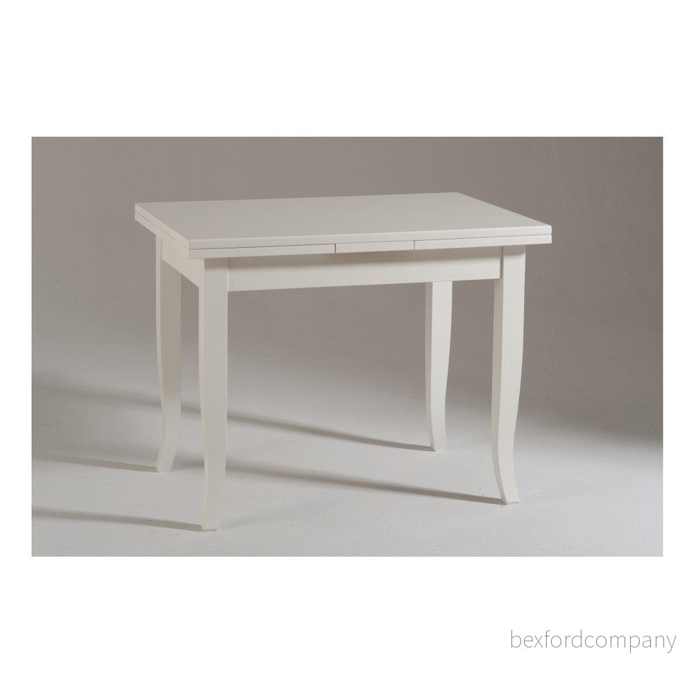 Bílý rozkládací dřevěný jídelní stůl Castagnetti Sible v:844994