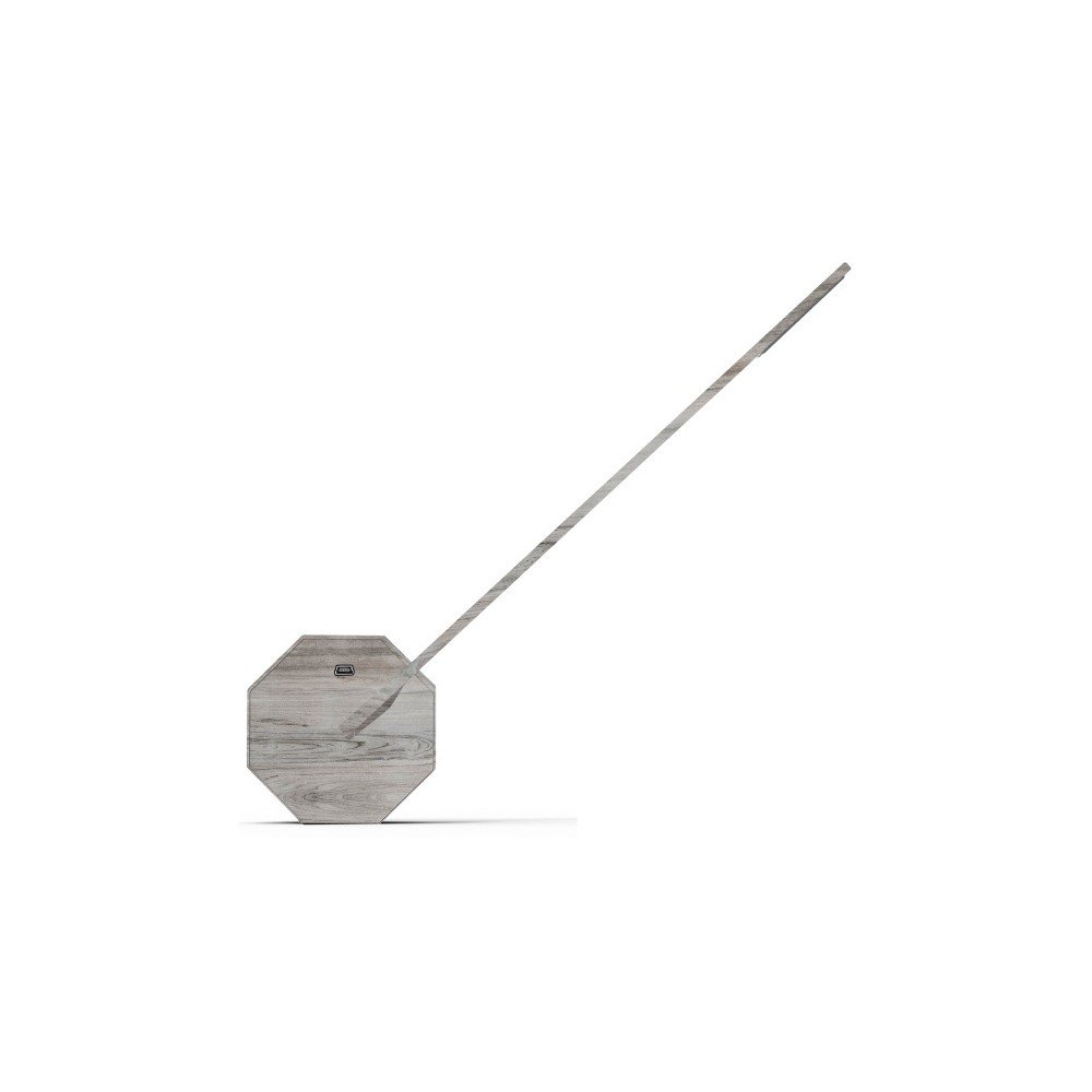 Šedá LED stolní lampa Octagon One – Gingko v:1134370