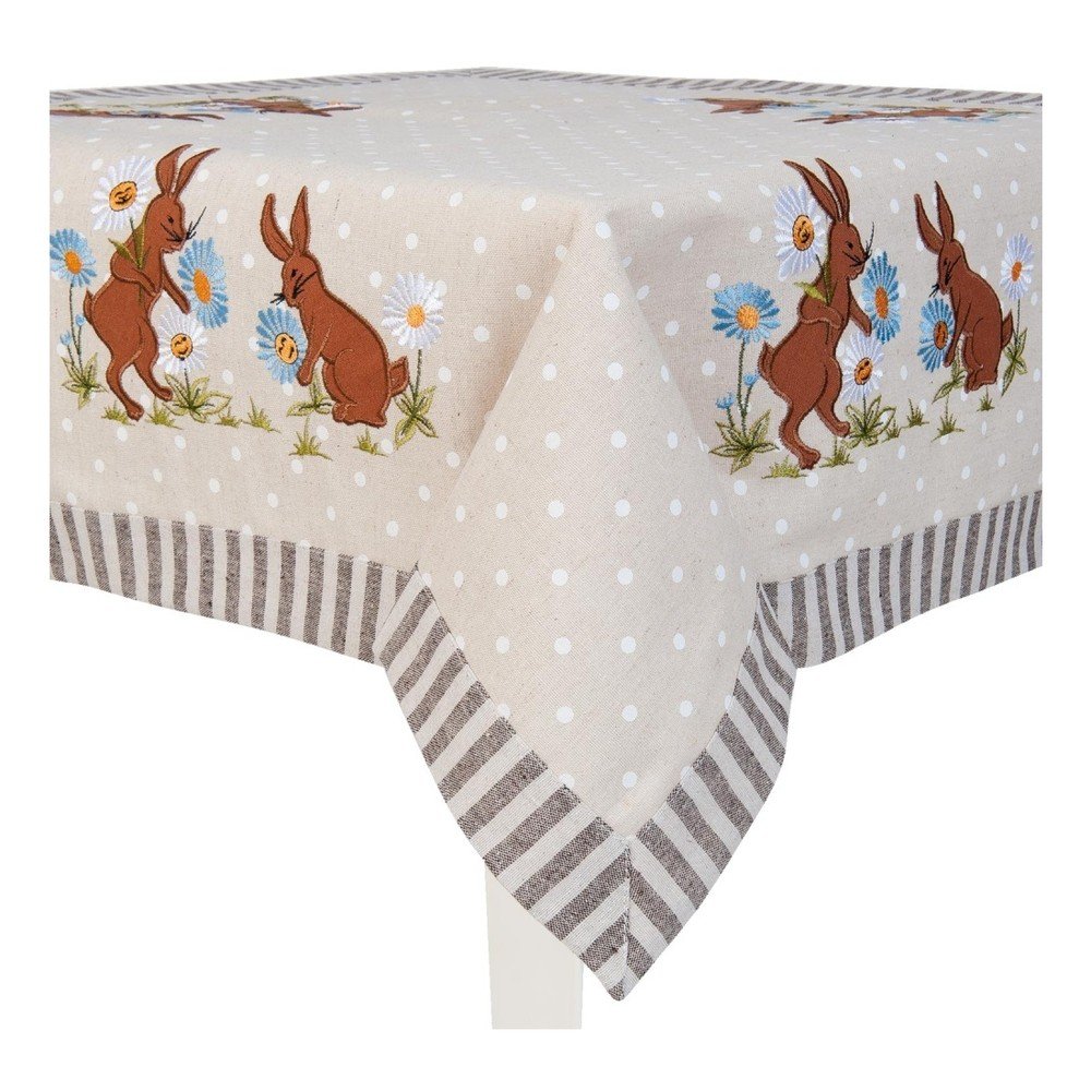 Ubrus Clayre & Eef Bunnies, 85x85 cm v:780862