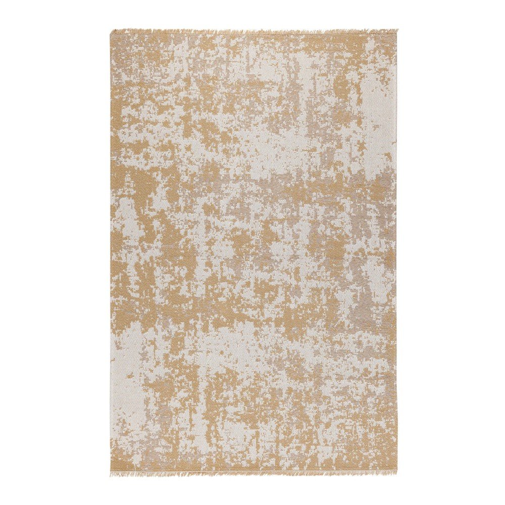 Žluto-béžový bavlněný koberec Oyo home Casa, 75 x 150 cm v:1439983