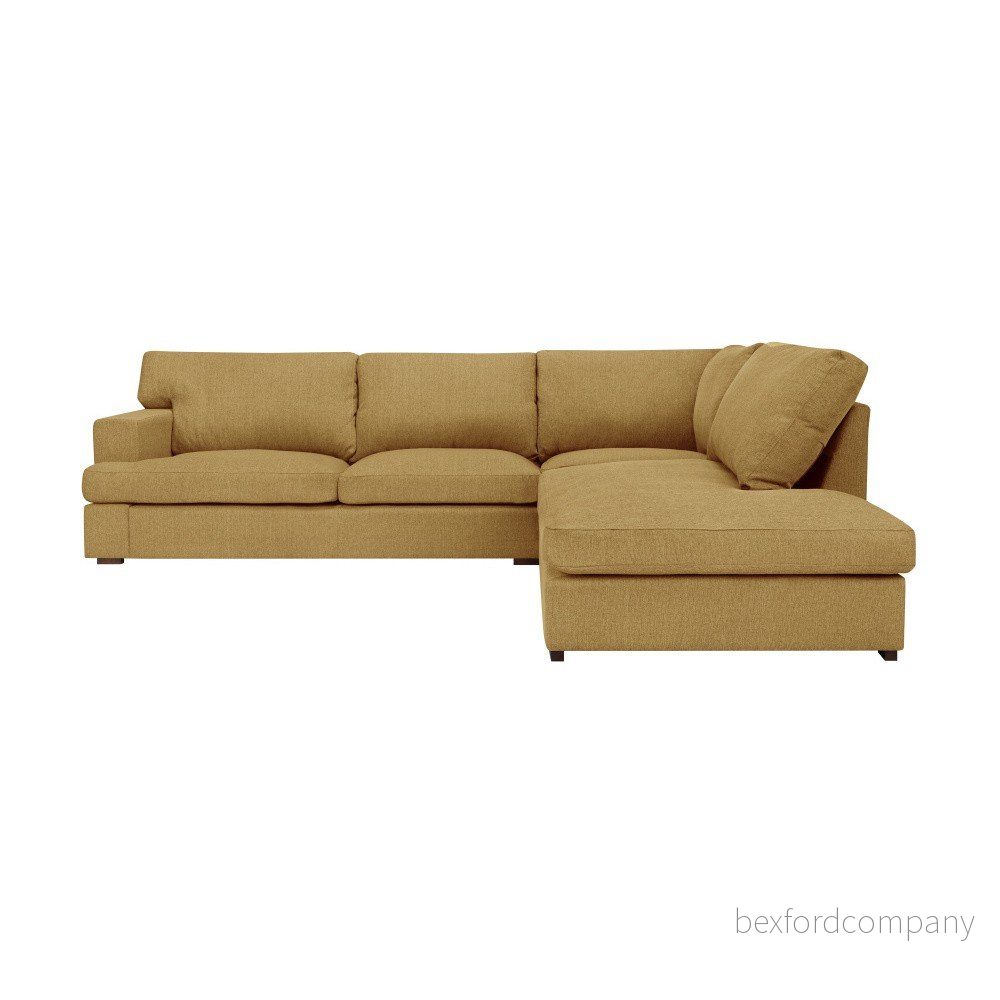 Hořčicově žlutá rohová pohovka Windsor & Co Sofas Daphne, pravý roh v:1096606