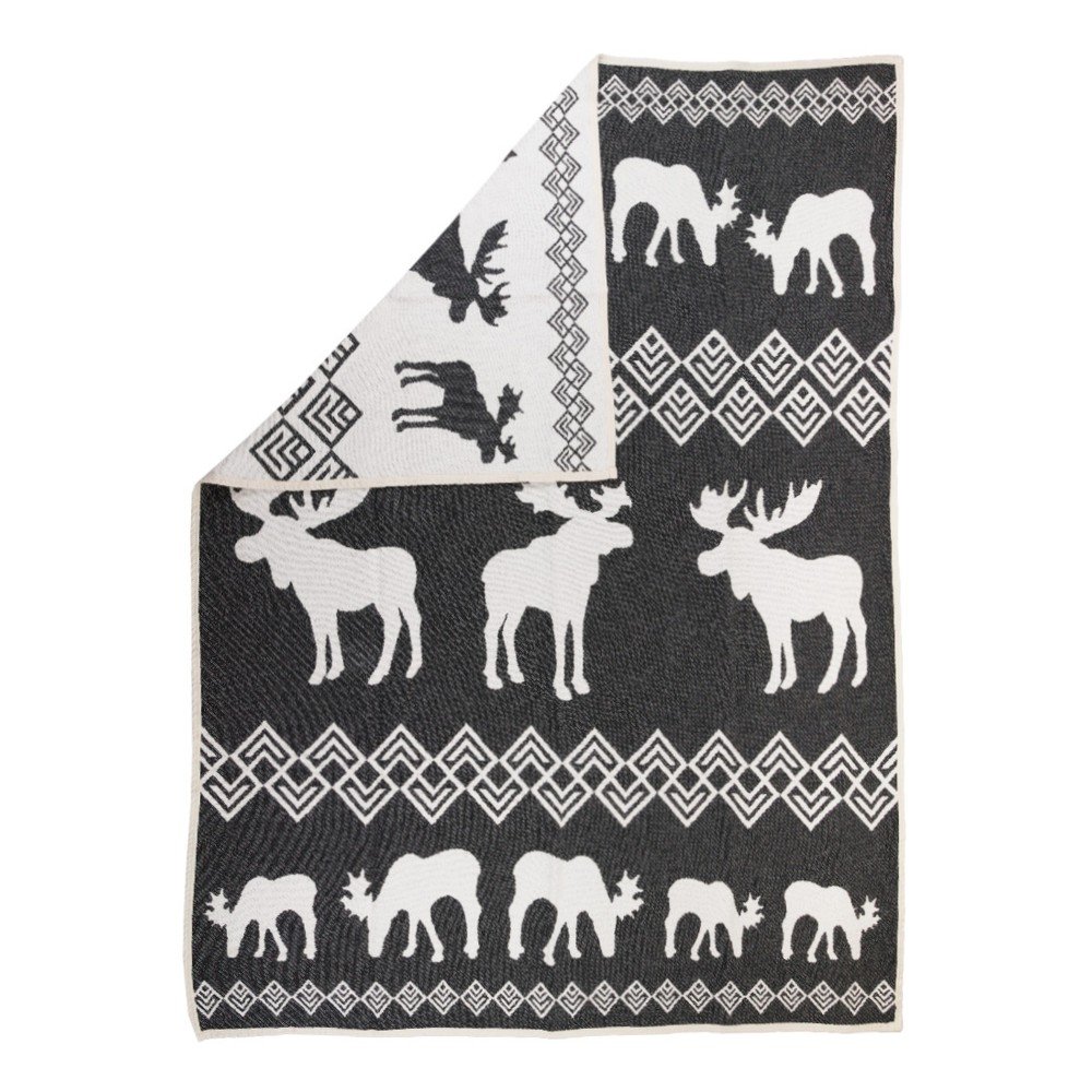 Žakárová deka North Moose v:693978