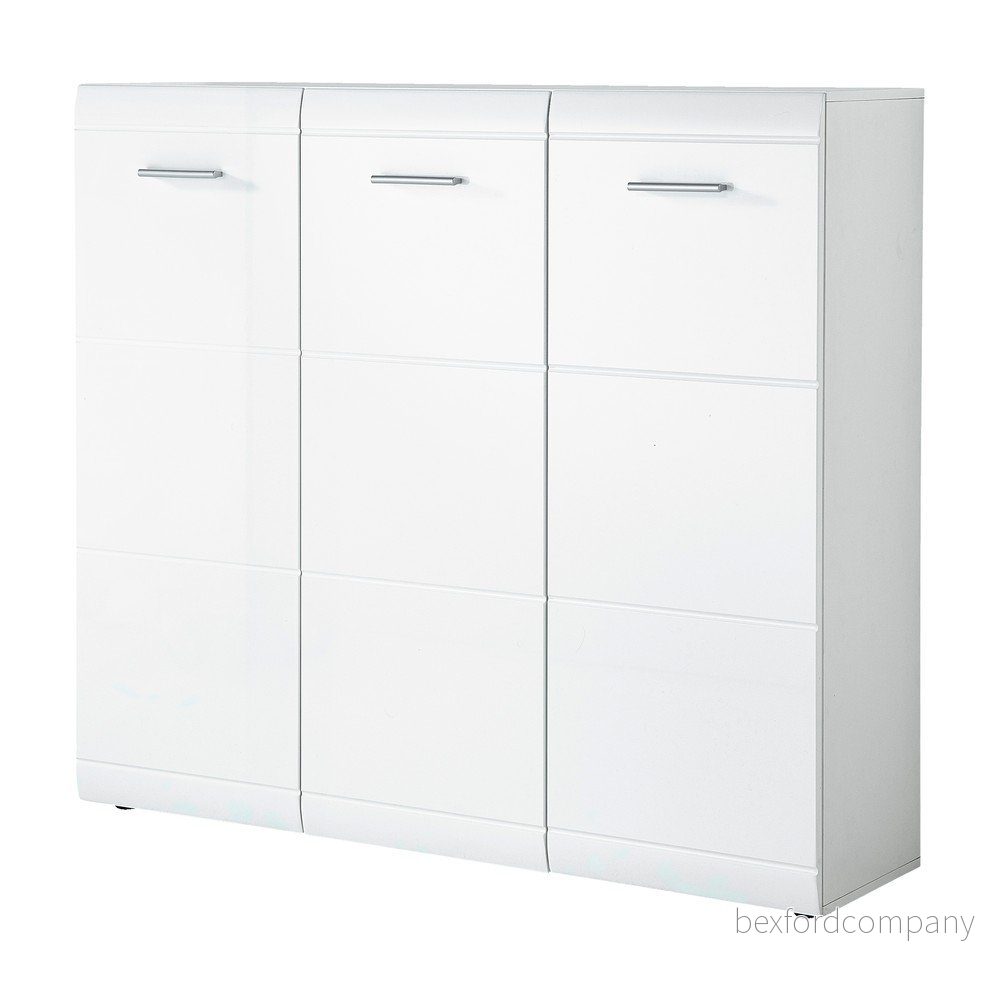 Bílý botník Germania Adana, šířka 134 cm v:1239450
