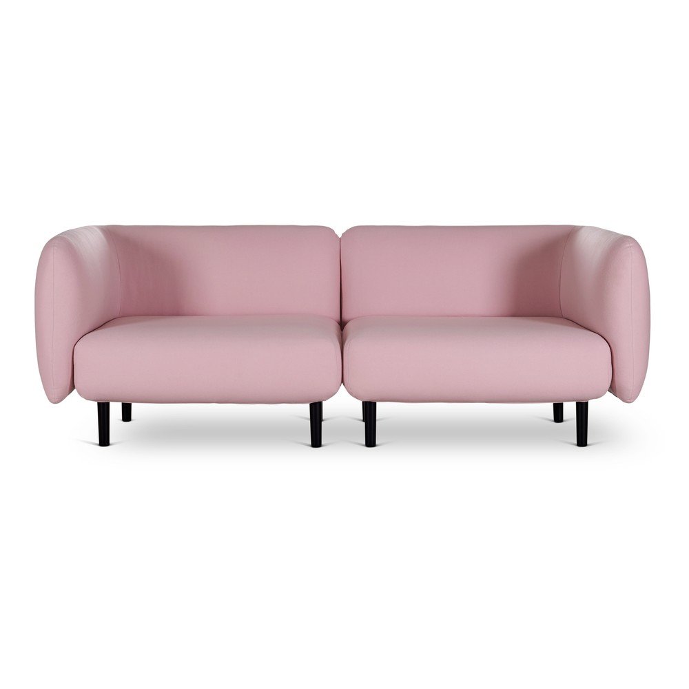 Růžová pohovka Softline Elle, 230 cm v:1373205