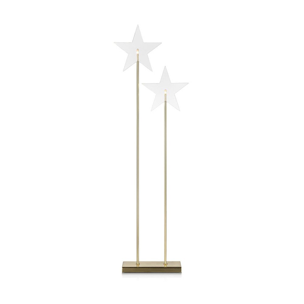 Stojací LED svítící dekorace Markslöjd Getinge Gold v:944384