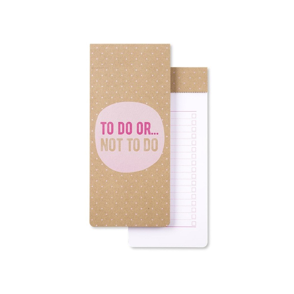 Poznámkový blok GO Stationery To Do Or Not v:1232336