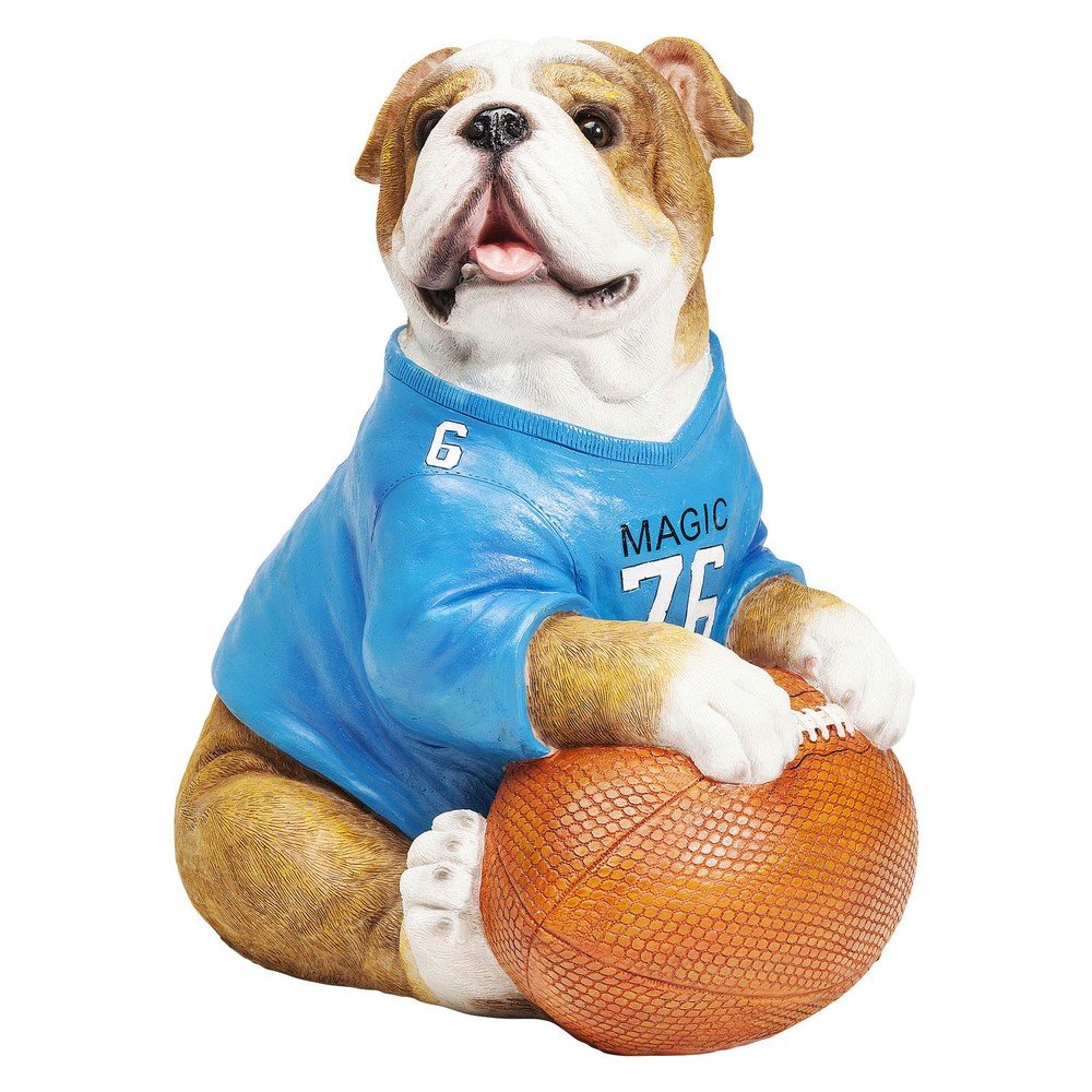 Dekorativní pokladnička Kare Design Football Dog, výška 29,5 cm v:1318524