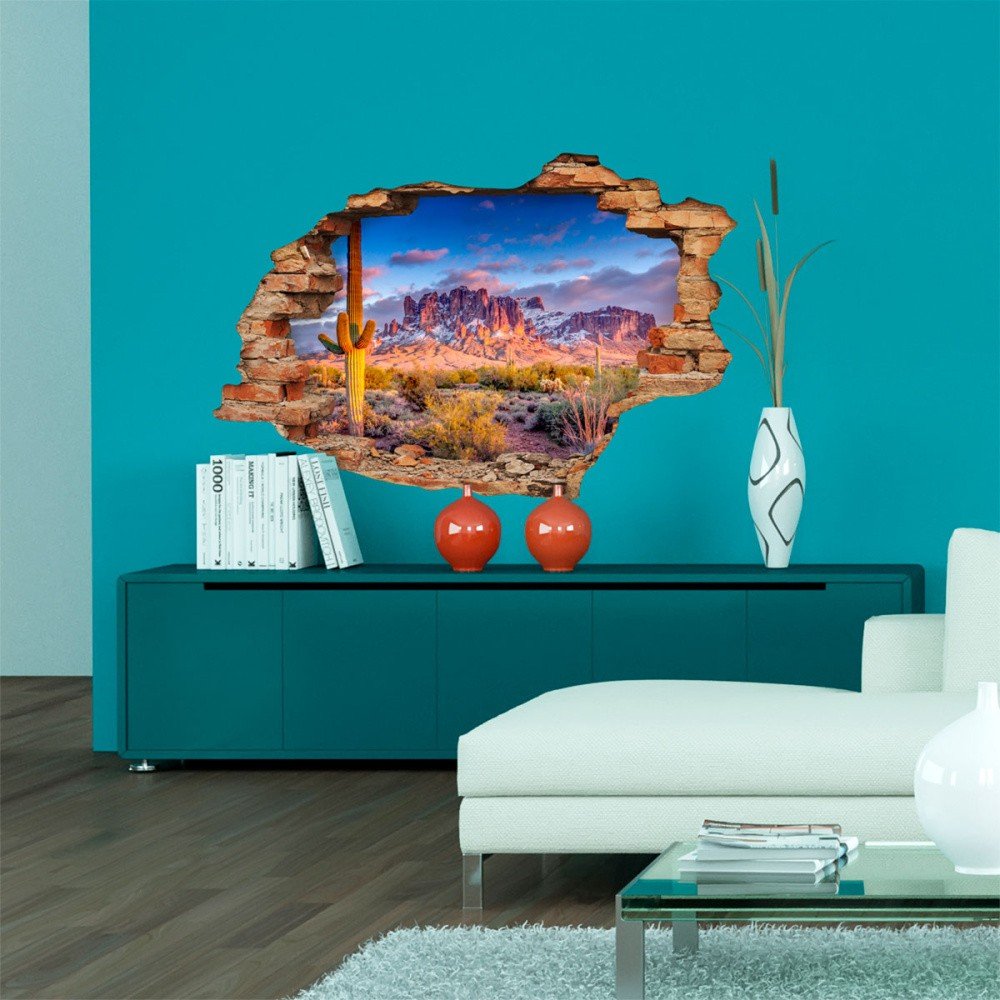 Samolepka na zeď Ambiance Desert, 60 x 90 cm v:1186558
