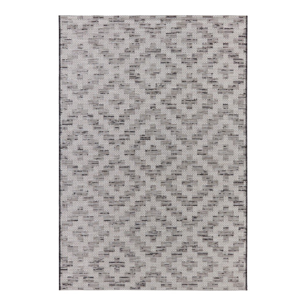 Krémovo-šedý koberec vhodný do exteriéru Elle Decoration Curious Creil, 77 x 150 cm v:1263986