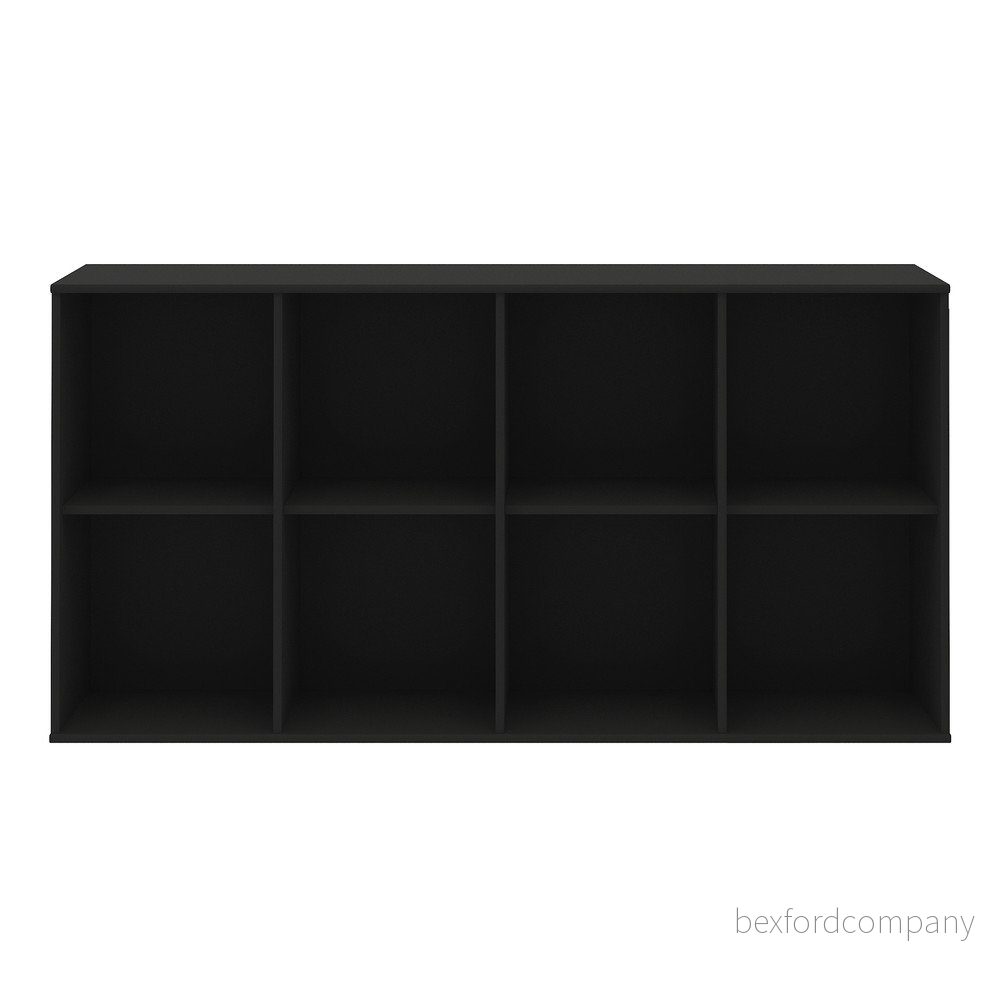 Černý modulární policový systém 136×69 cm Mistral Kubus v:1524344 Černý modulární policový systém 136×69 cm Mistral Kubus v:1524344