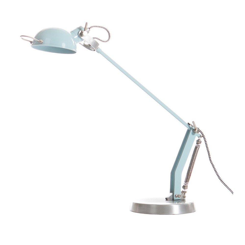 Modrá stolní lampa Look4Lamps Springs v:1083418