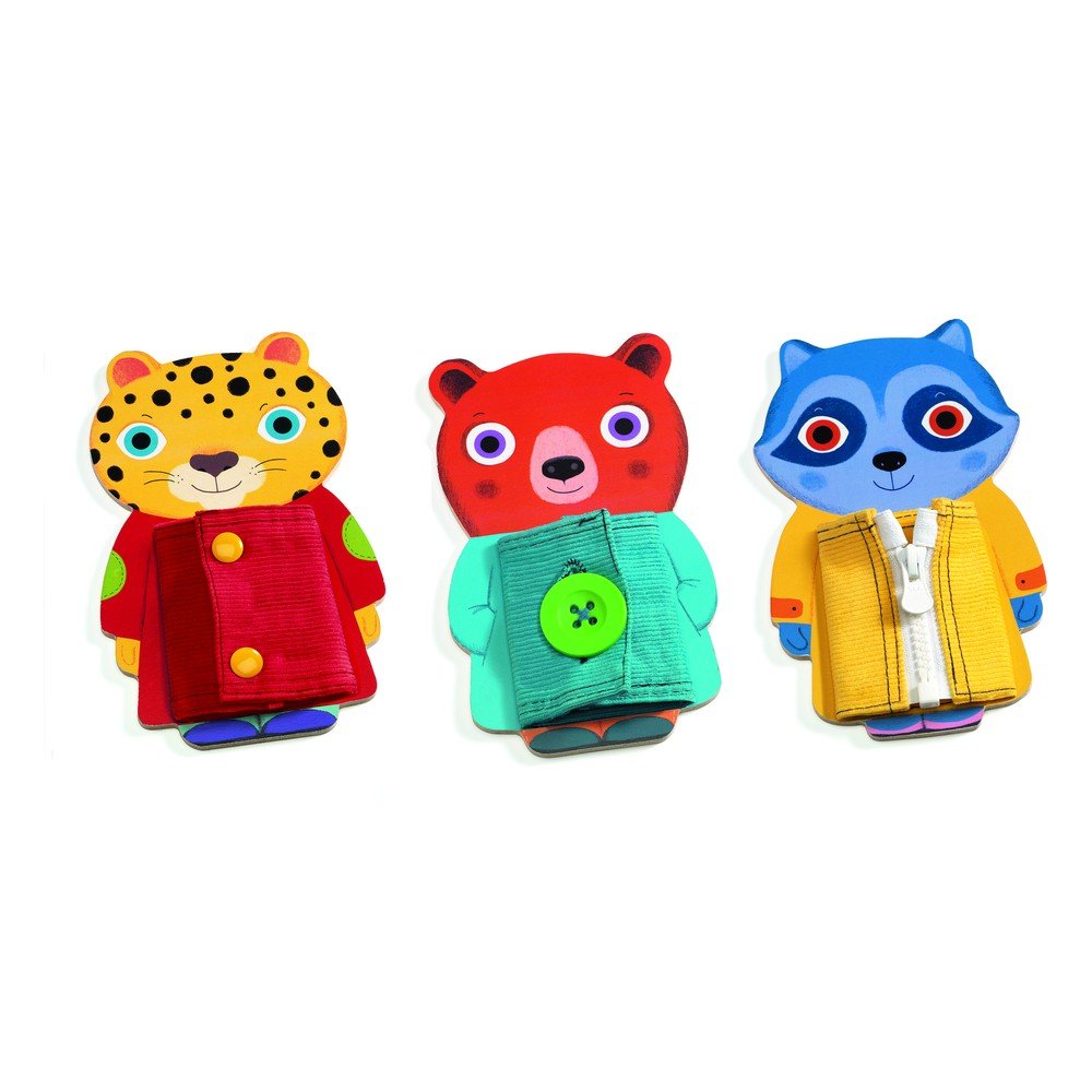 Dětská dřevěná zapínací zvířátka Djeco v:1358371 Dětská dřevěná zapínací zvířátka Djeco v:1358371