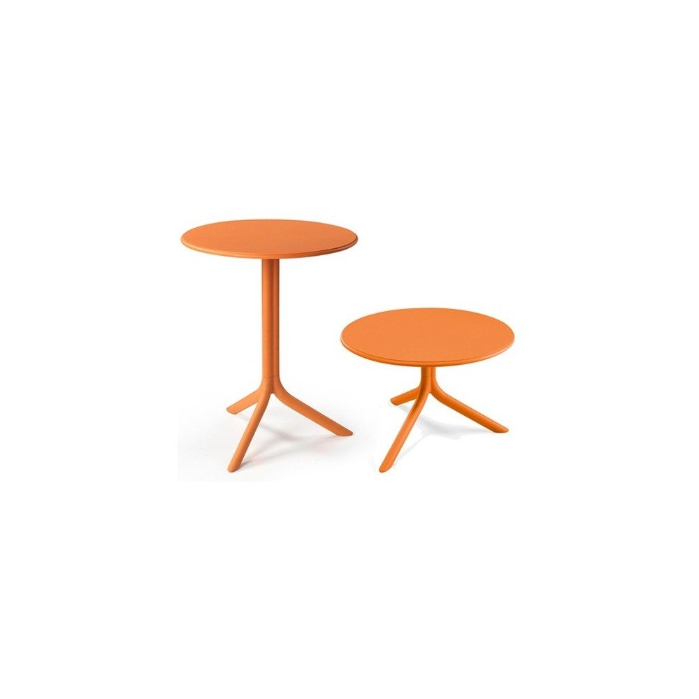 Oranžový nastavitelný zahradní stolek Nardi Garden Spritz v:798356