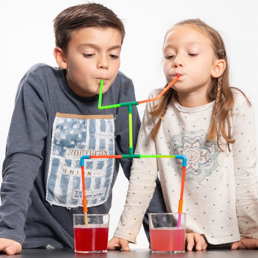 Brčková dětská stavebnice InnovaGoods Playz Kidz Drinking Straws v:1233580 Brčková dětská stavebnice InnovaGoods Playz Kidz Drinking Straws v:1233580