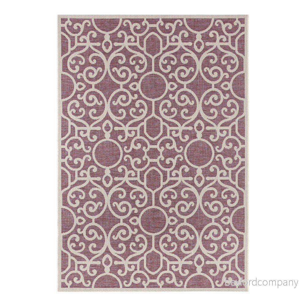 Fialovo-béžový venkovní koberec NORTHRUGS Nebo, 70 x 140 cm v:1337533