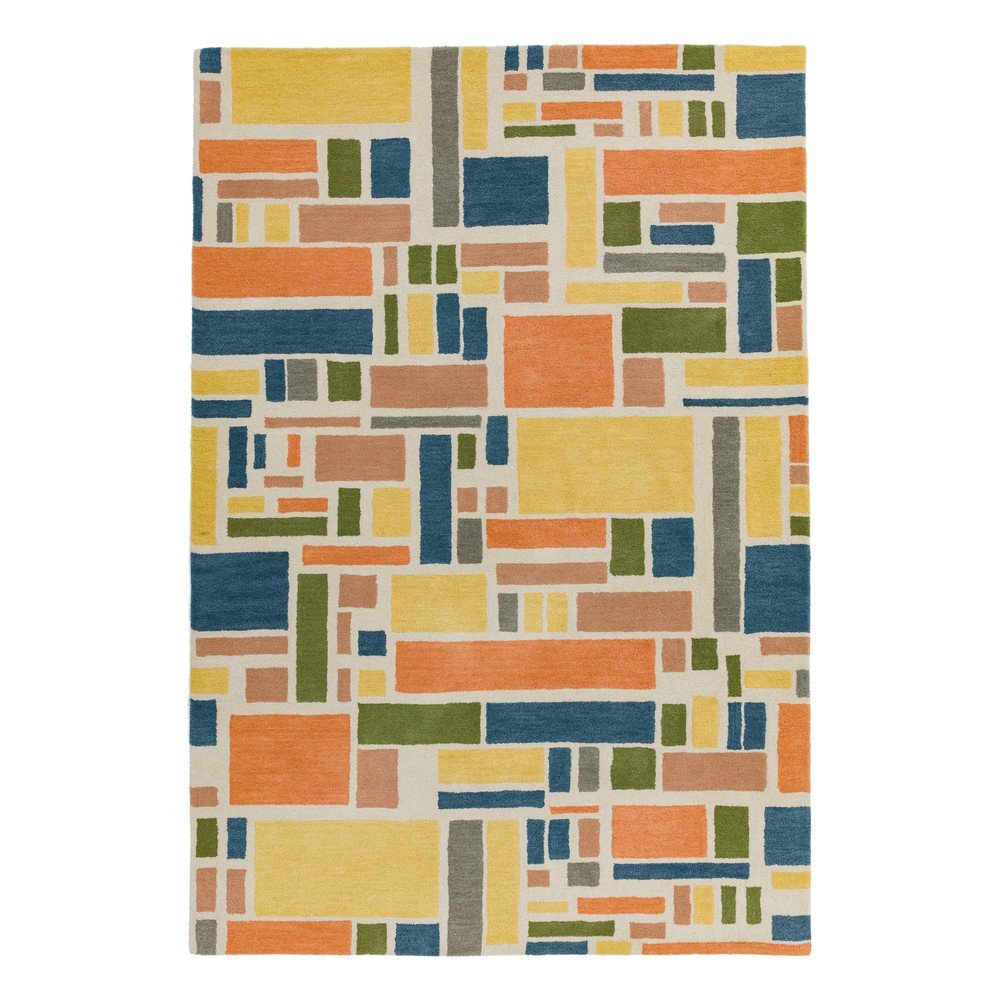 Koberec Asiatic Carpets Blocks Multi, 120 x 170 cm v:1334552