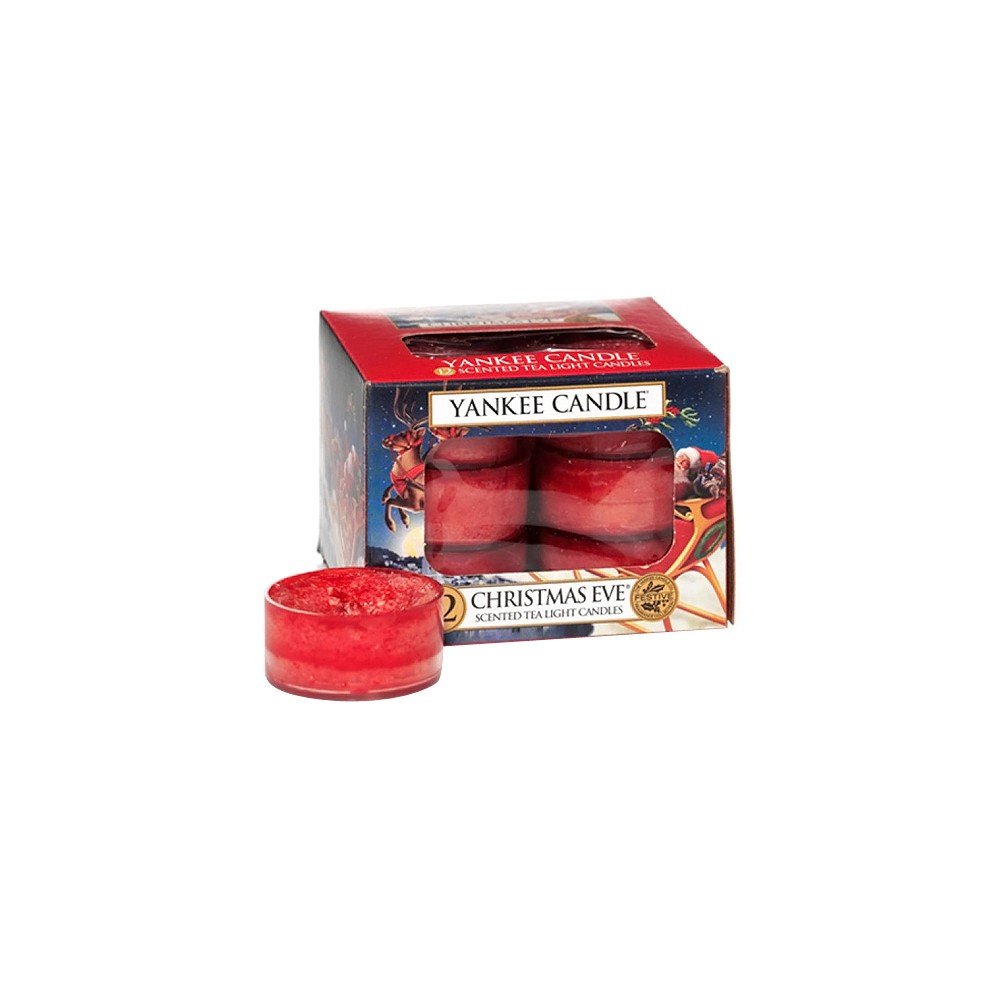 Sada 12 vonných svíček Yankee Candle Štědrý Večer, doba hoření 4 hodiny v:1171994