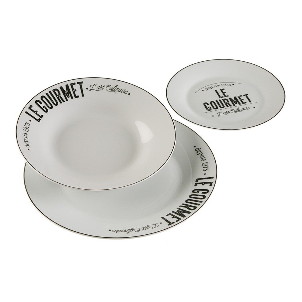18dílná sada porcelánového nádobí Versa Gourmet v:1244418