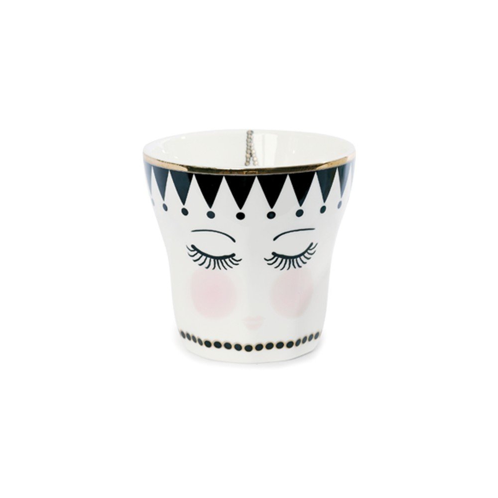 Hrnek bez ouška Miss Étoile Madame, výška 9,5 cm v:976374