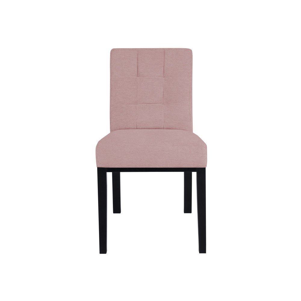 Růžová židle Micadoni Home Fabio v:990878