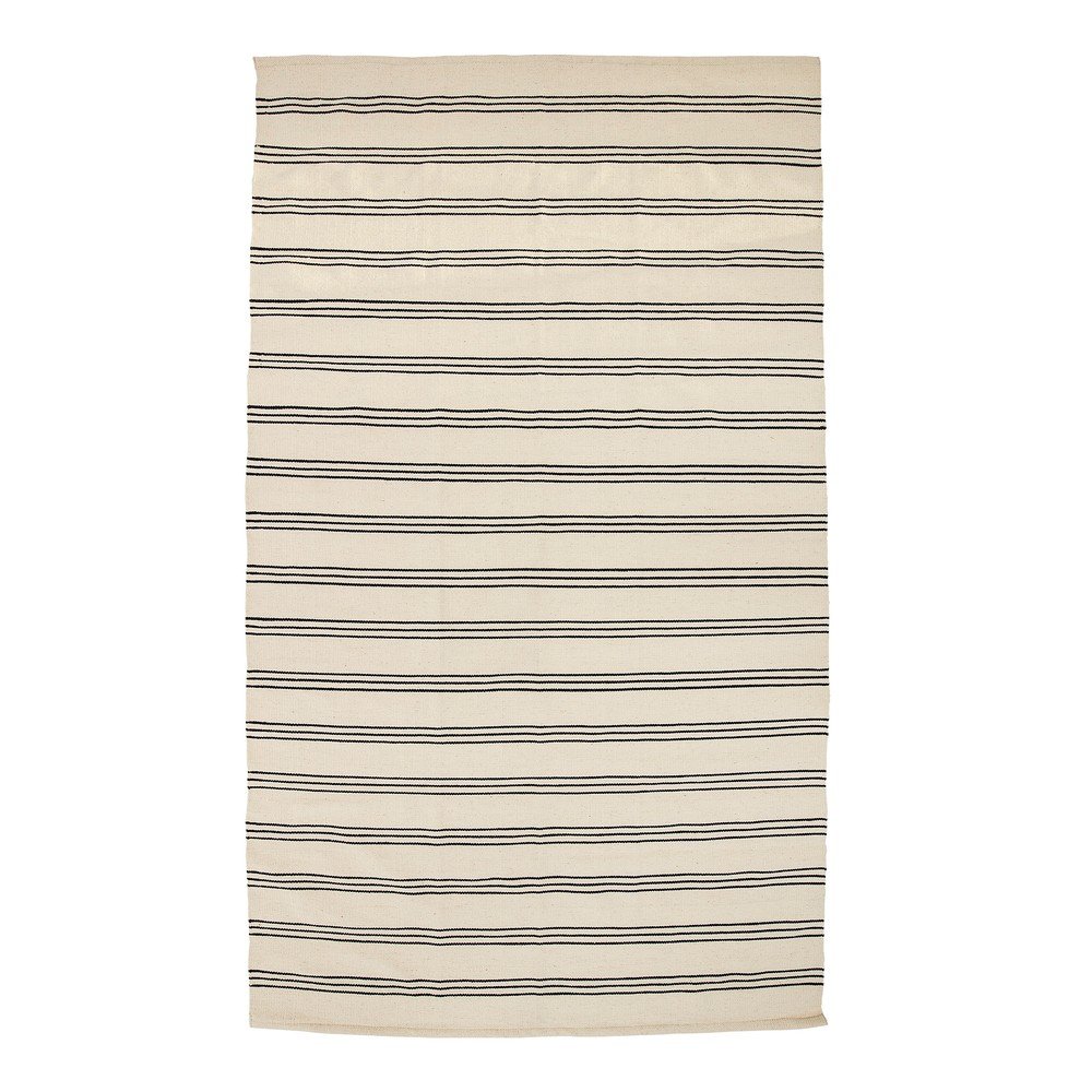 Béžový bavlněný koberec Bloomingville Mini Stripe, 140 x 240 cm v:1344949