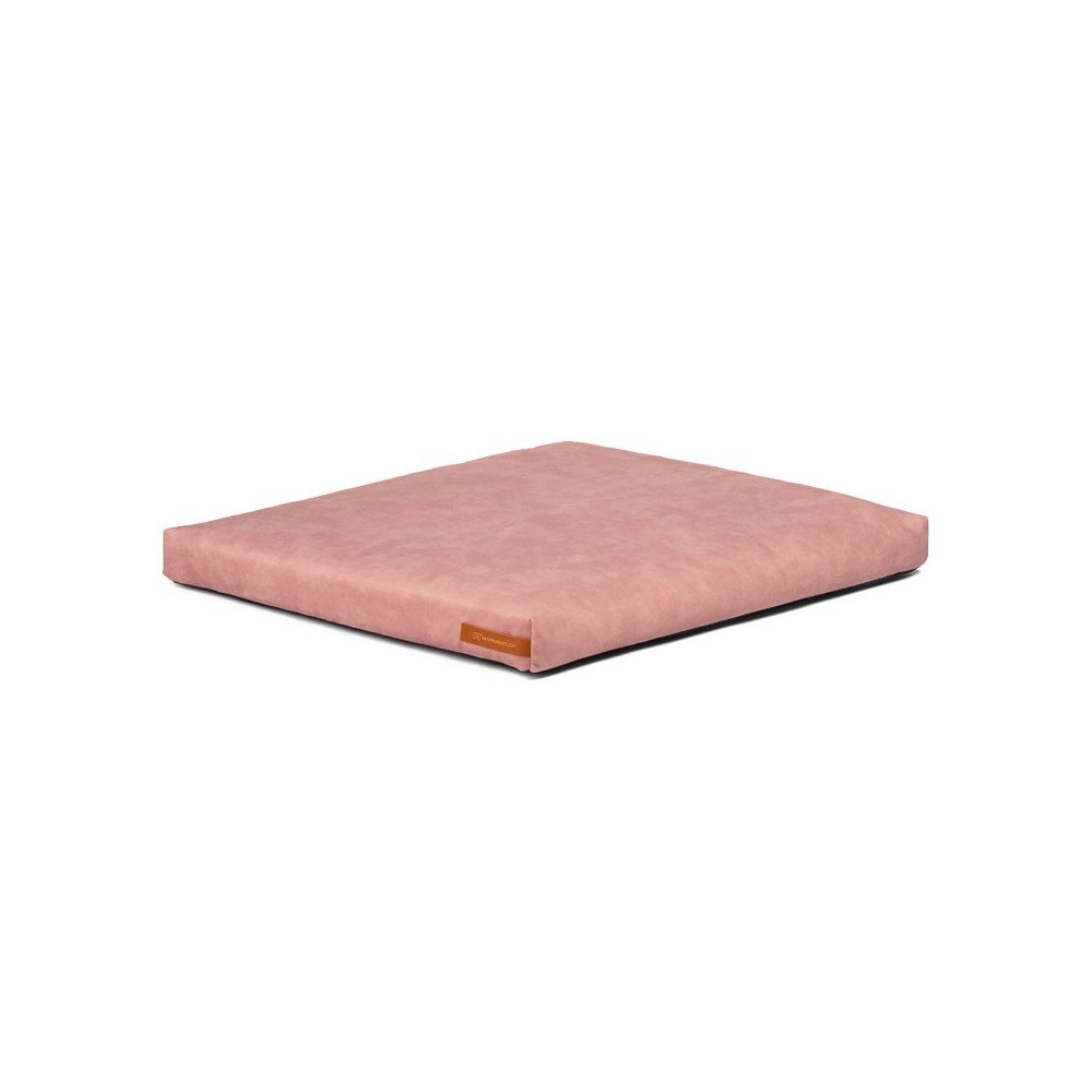 Růžová matrace pro psa z Eko kůže 50x60 cm SoftPET Eco M – Rexproduct v:1571310