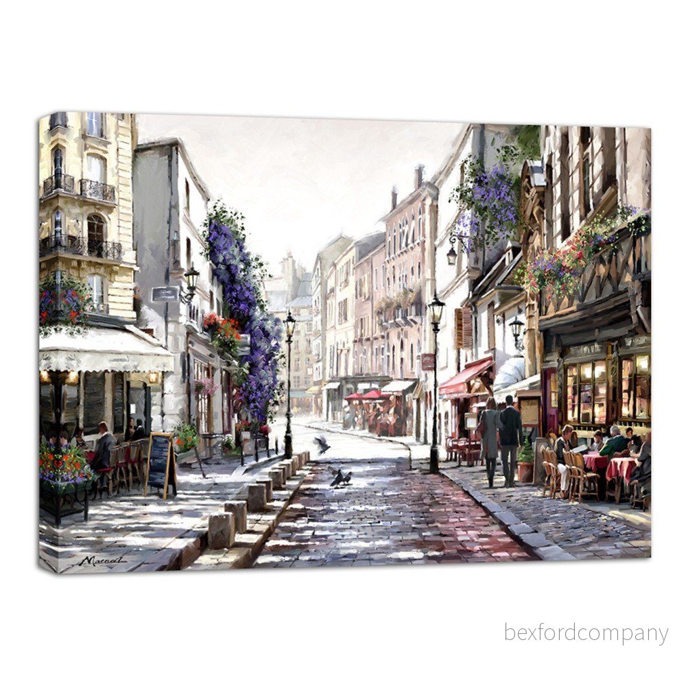Obraz Styler Canvas Watercolor Paris Mood, 85 x 113 cm v:1144800