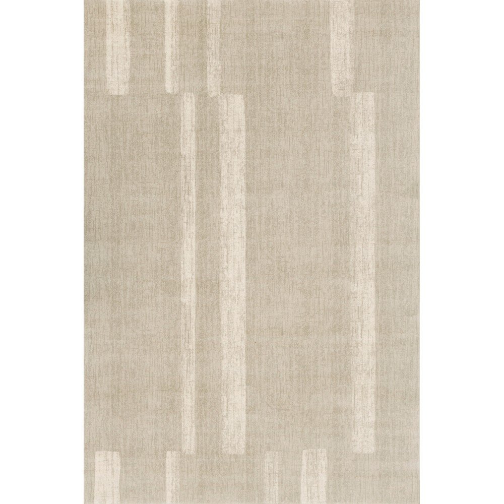 Šedobéžový vlněný koberec 240x340 cm Agnus Brush Lines – Agnella v:1762912