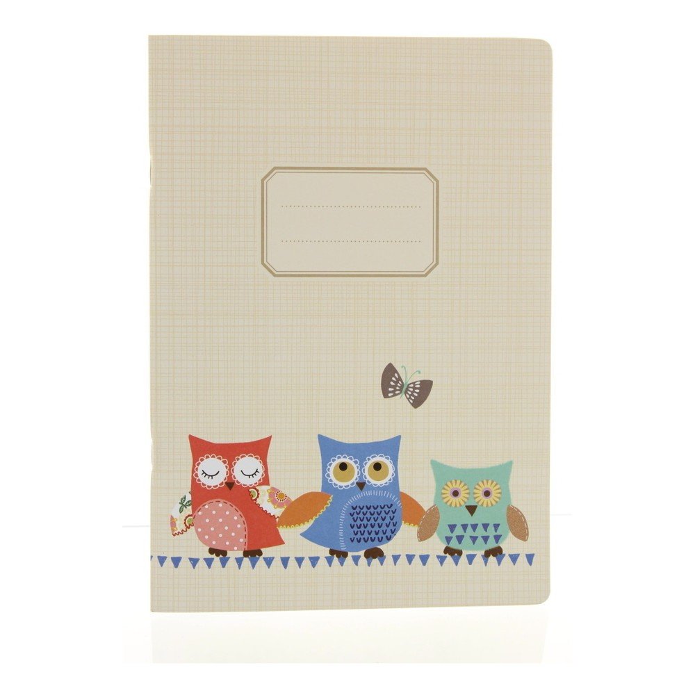 Zápisník v měkké vazbě GO Stationery Owls v:1018256