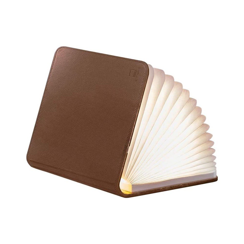 LED stolní lampa s textilním stínidlem Booklight – Gingko v:1214798