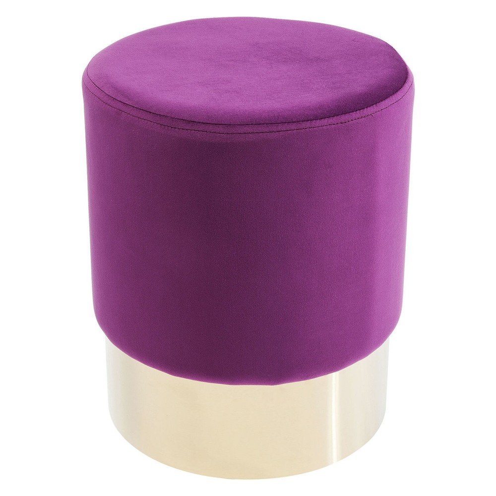 Fialová stolička Kare Design Cherry, ∅ 35 cm v:1089212