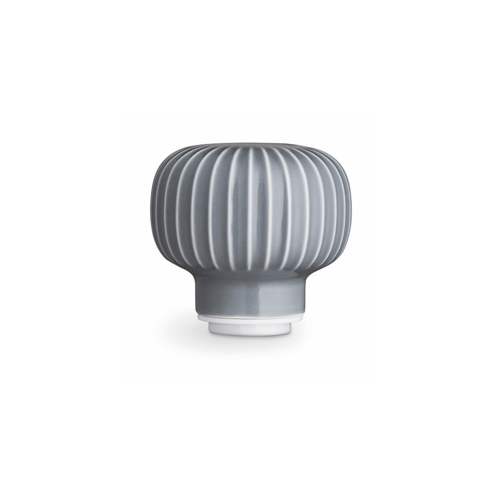 Světle šedé porcelánová úchytka na dveře Kähler Design Hammershoi v:1301890
