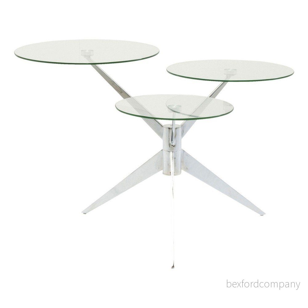 Odkládací stolek Kare Design Bonsai Tre Chrome v:888486