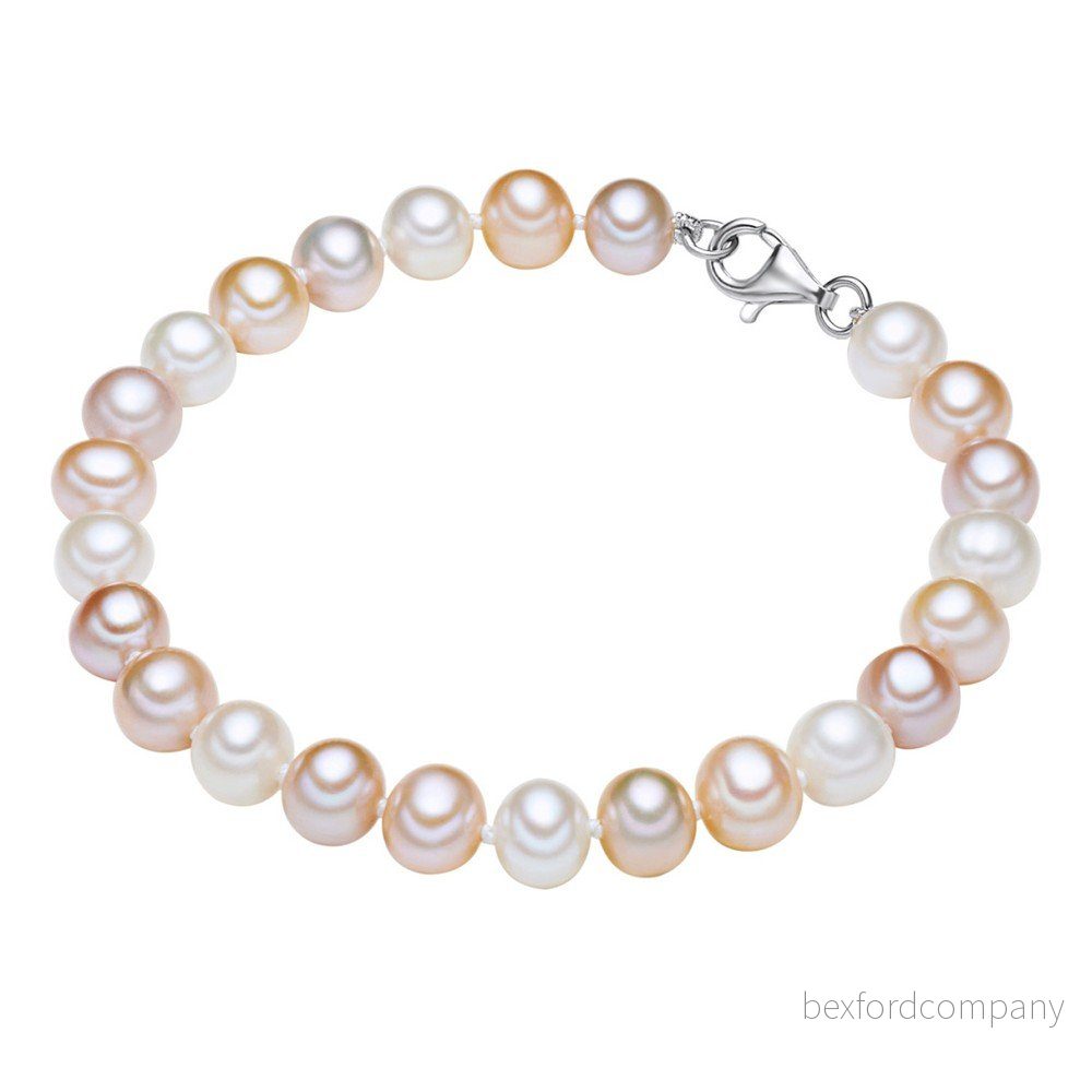 Perlový náramek Chakra Pearls Esra, 19 cm v:743782