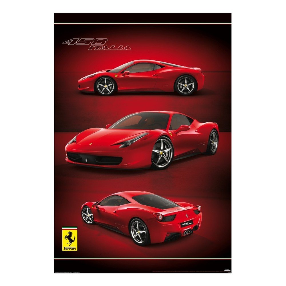 Velkoformátová tapeta Red Ferrari, 158 x 232 cm v:728266