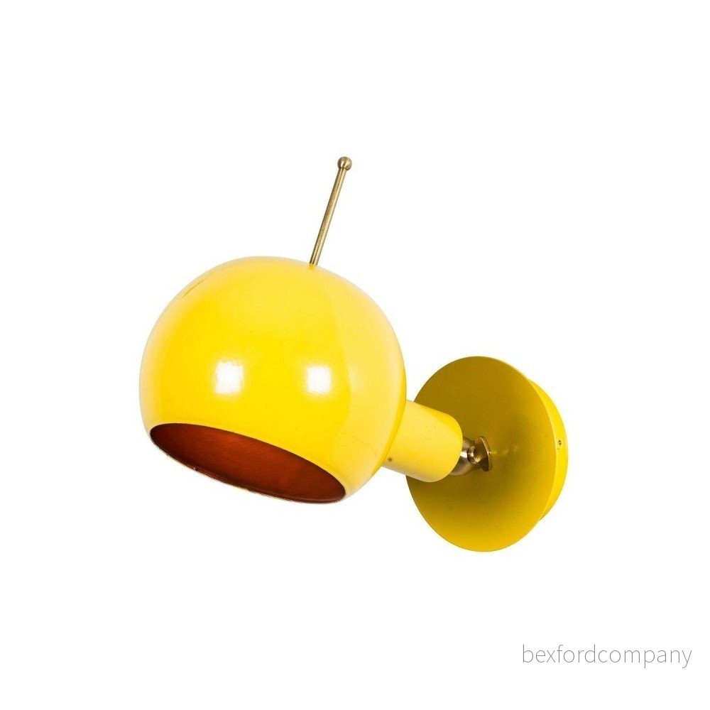 Žluté nástěnné svítidlo Prino v:1019584