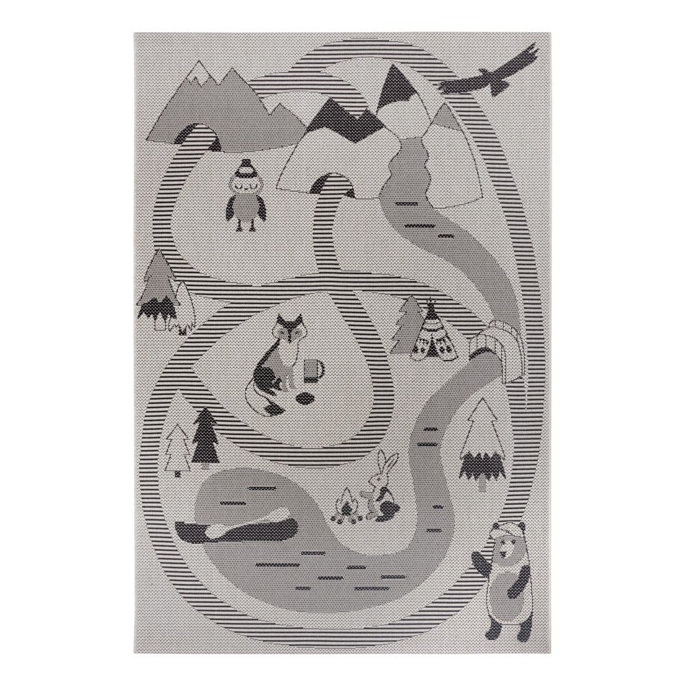 Krémový dětský koberec Ragami Animals, 120 x 170 cm v:1380671